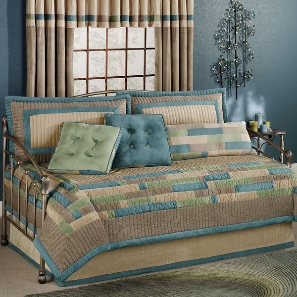 daybed bedding sets design ideas comforter blue beige