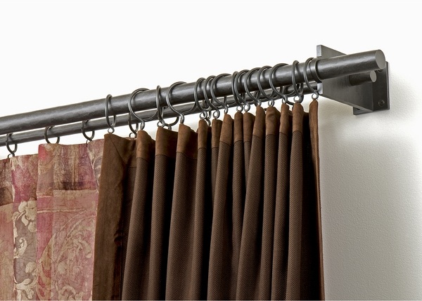 double curtain rod home interior design window treatment