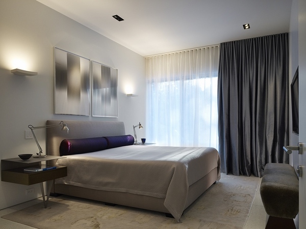double contemporary bedroom interior design