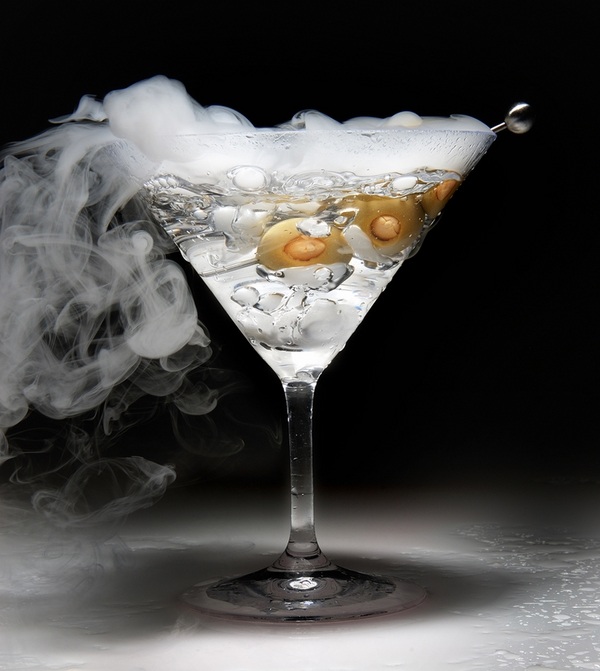 dry ice martini drinksrecipes