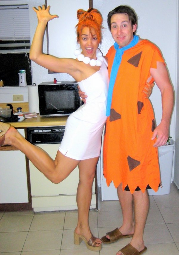 funny Homemade costumes adults Fred Flintstone