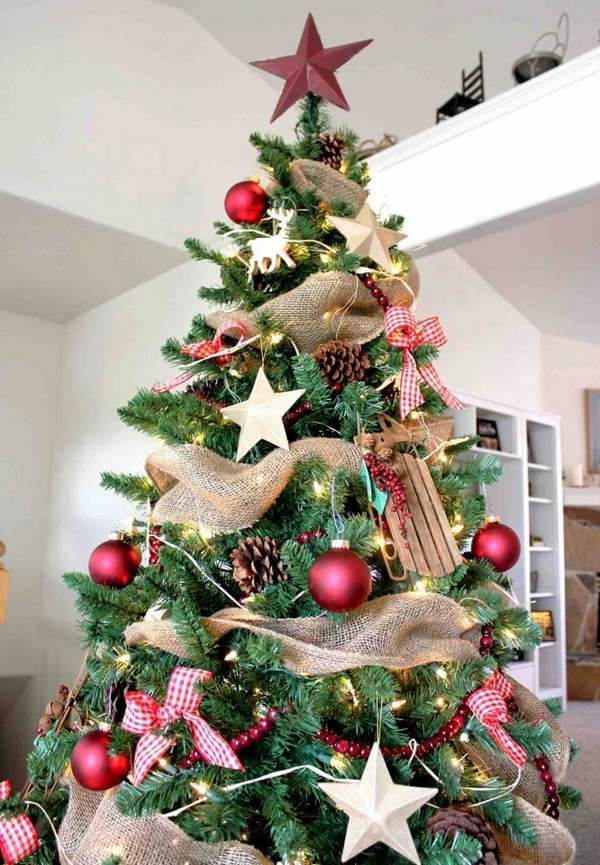 Decorated Christmas Trees Dazzling Tree Decoration Ideas