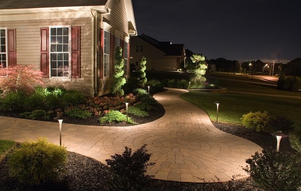 kichler landscape garden design ideas garden path lighting