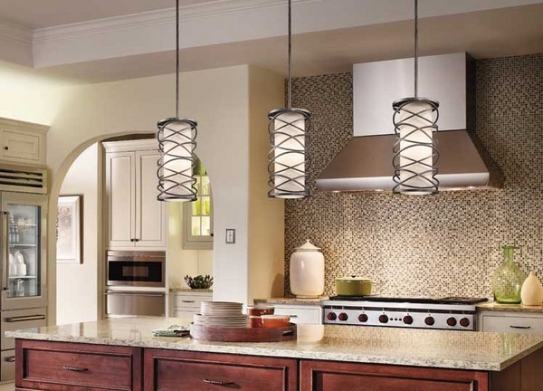 kichler lighting modern kitchen pendant lights
