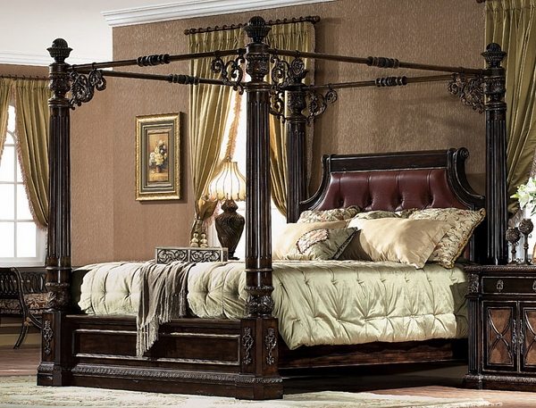 king size four poster bed designs classic style luxury bedroom