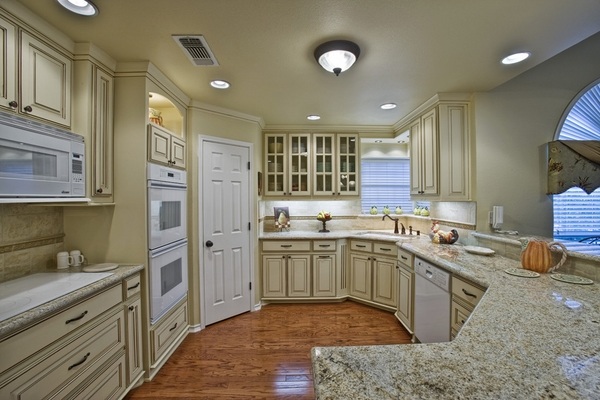 kitchen countertop granite new venetian gold antique white kitchen cabinets