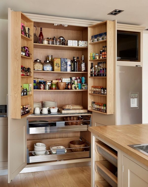 30 Kitchen Pantry Cabinet Ideas For A Well Organized Kitchen