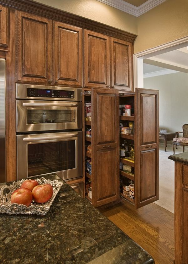 pull out cabinets contemporary kitchen design
