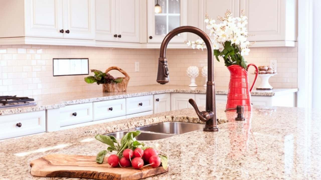 Giallo Ornamental Granite Countertops Add Elegance In The Kitchen