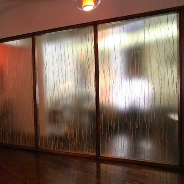 translucent resin panels partition walls modern home decorating ideas