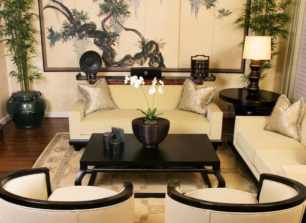 modern Feng Shui living room designs interior decorating ideas plants