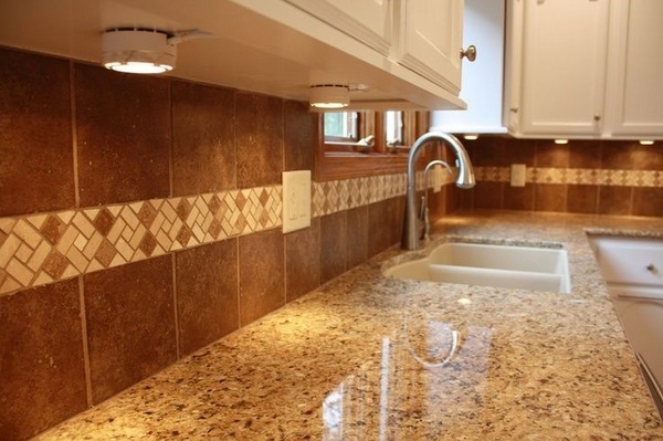 new countertops gold honey color