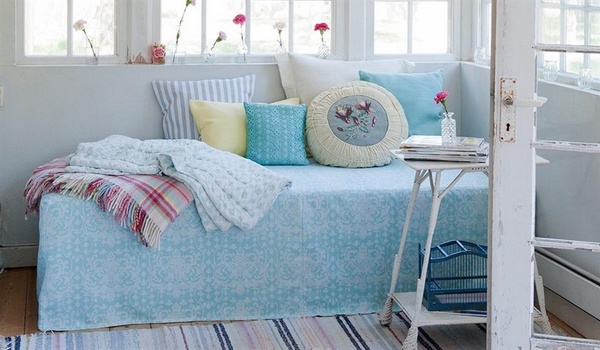 original daybed comforter set baby blue decorative pillows
