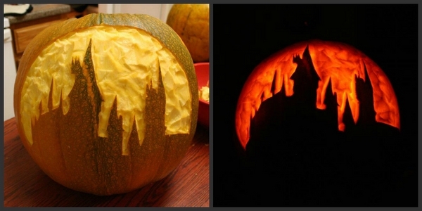  carving patterns hogwarts Halloween decoration ideas