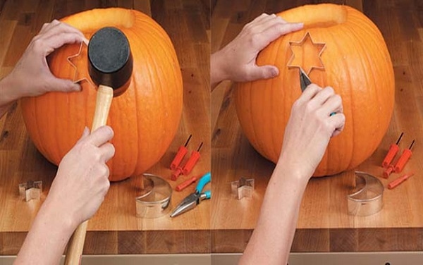pumpkin-carving-tools-cookie-cutters-pumpkin-lantern-DIY-Halloween-decoration