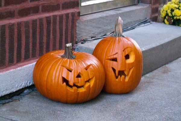  funny face jack o lantern pumpkin carving designs