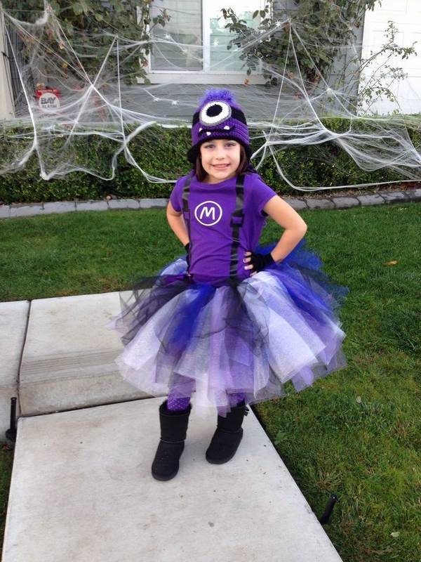 purple minion halloween costume ideas DIY halloween costumes for kids
