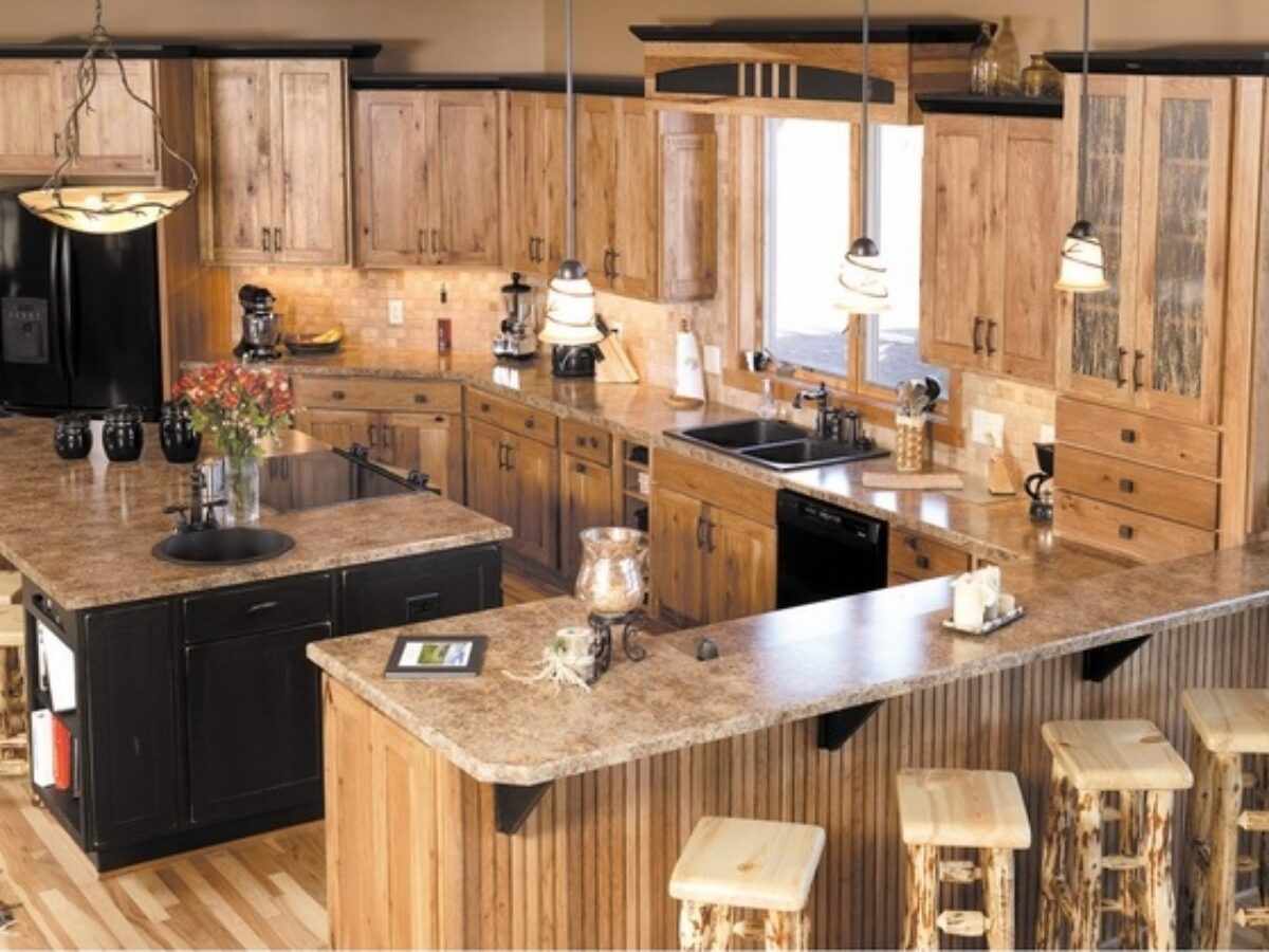 33 Best Ideas Hickory Cabinets For, Natural Hickory Kitchen Cabinet Ideas