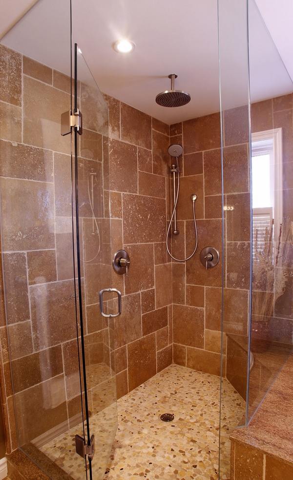  tile ideas colors sizes walk in shower design