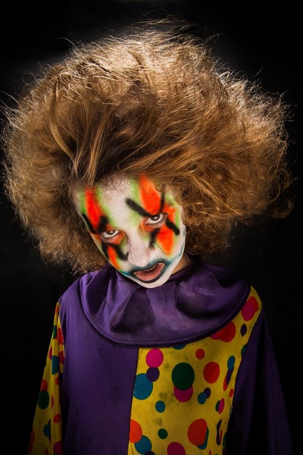 spooky clown costume