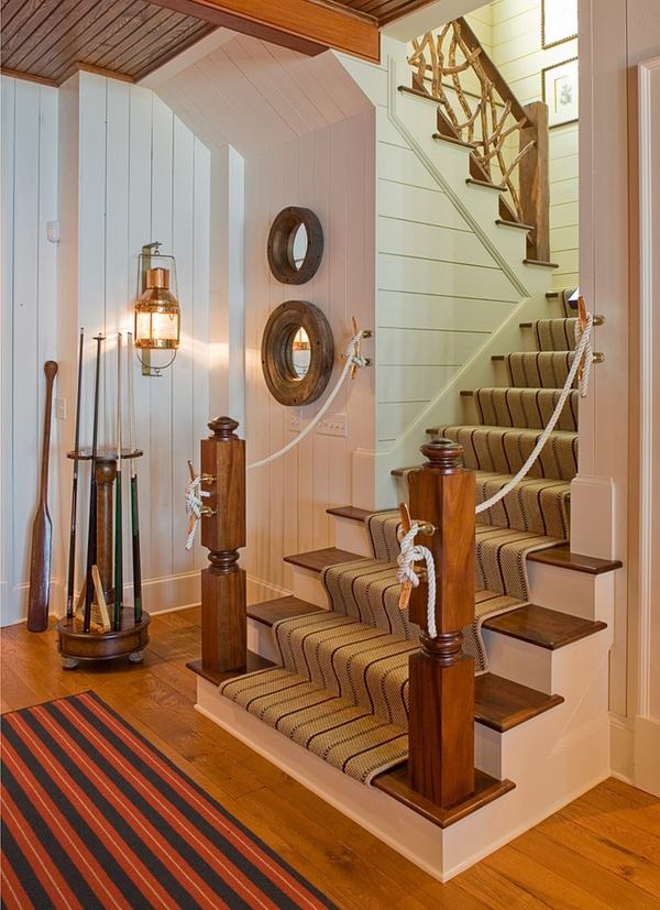  nautical theme rope railings