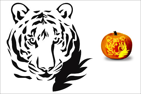 tiger-pumpkin-stencils-pumpkin-designs-pumpkin-carving-ideas