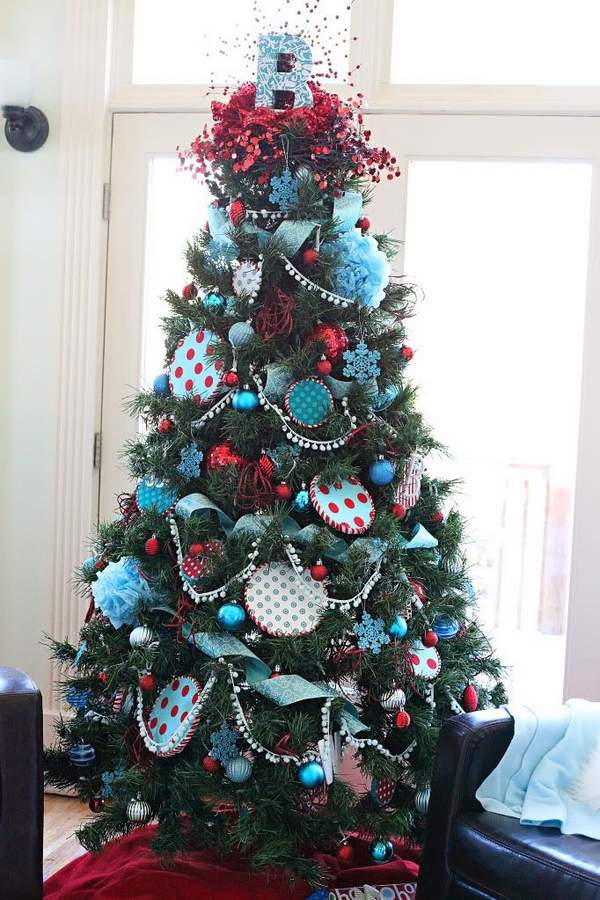 unique DIY christmas tree decoration