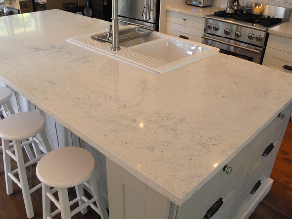 white quartz countertop kitchen island kitchen remodel