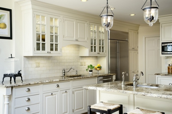 white granite countertops kitchen design ideas