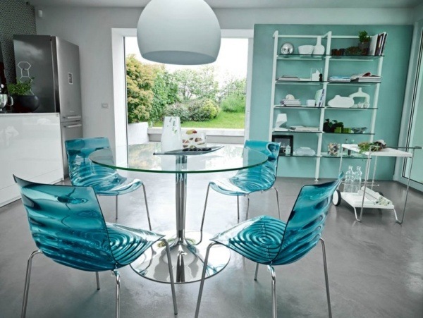 Acrylic furniture modern ideas turquoise