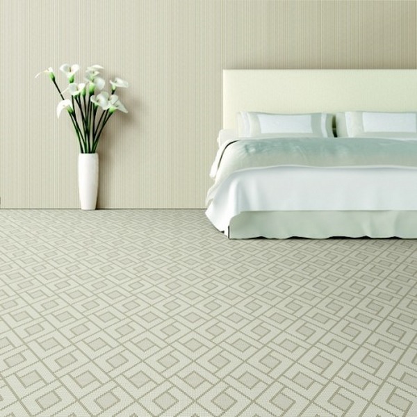 bedroom interior design wool carpet