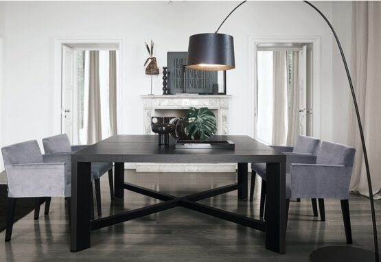 Dining-room-furniture-design-dinig-chairs-gray-upholstery-classic-wood-furniture