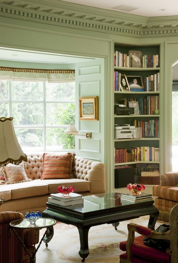 Living room furniture ideas open shelves bookshelf design