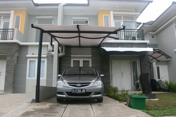 Minimalist simple carport mobile canopy