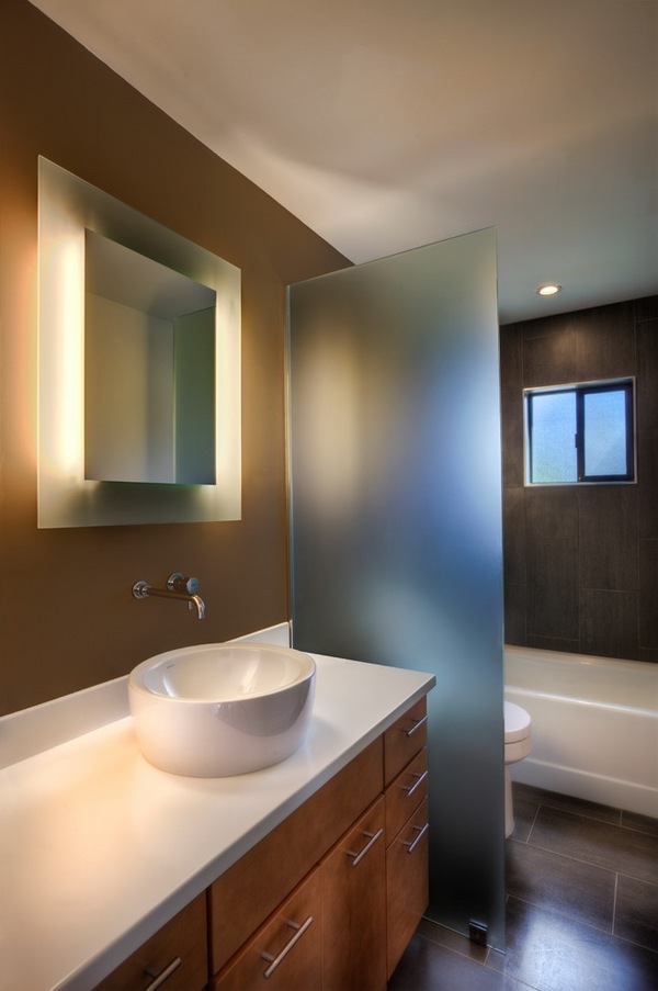 modern bathroom mirror