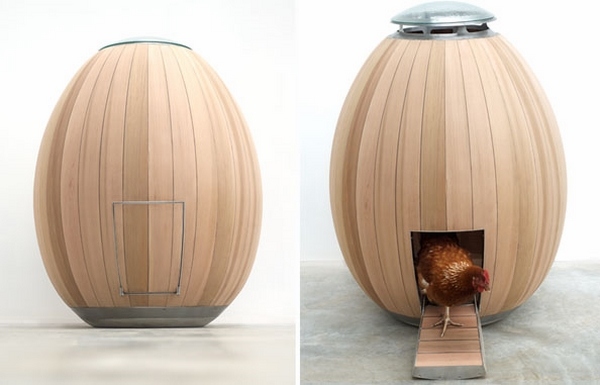 Modern chicken coop design idea