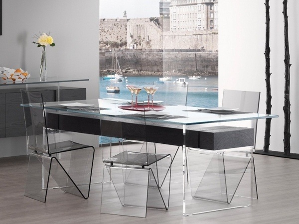 Transparent furniture innovations acrylic glass