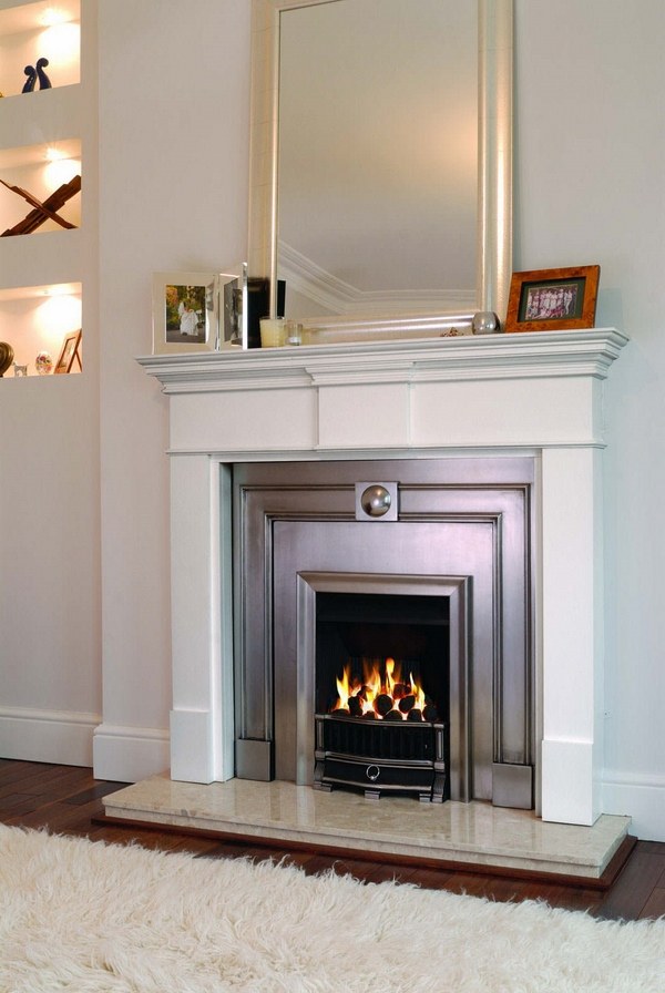 White electric fireplace advantages disadvantages