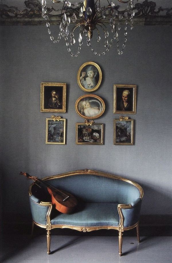 antique loveseat design crystal chandelier living room furniture ideas
