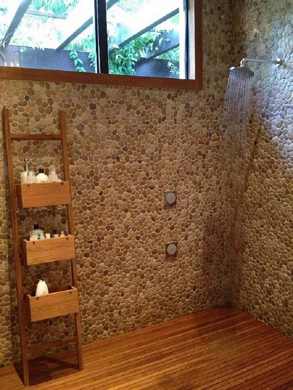 bathroom corner caddy wood shower caddies ideas