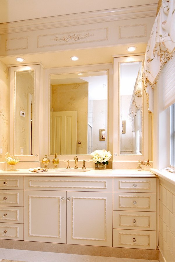 mirror cabinets vanity white furniture