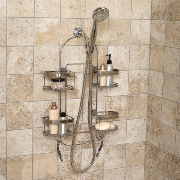 bathroom shower caddy organizer stainless steel bathroom accessories