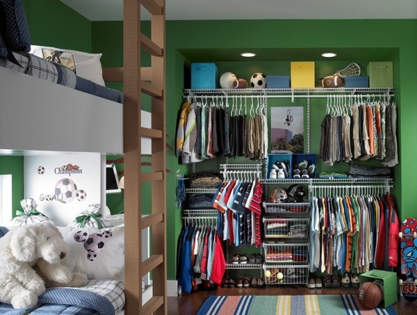 closet organization ideas ClosetMaid kids room