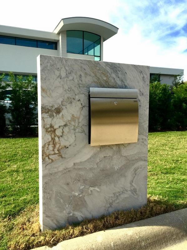 contemporary mailbox ideas minimalist design