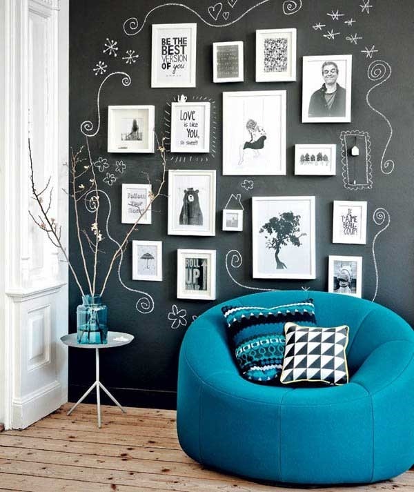 cool-chalkboard-paint-ideas-photo-wall-decor