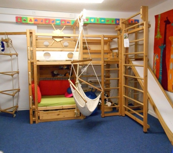 Loft Bed For The Modern Kids Room 25, Kid Bunk Bed With Slide