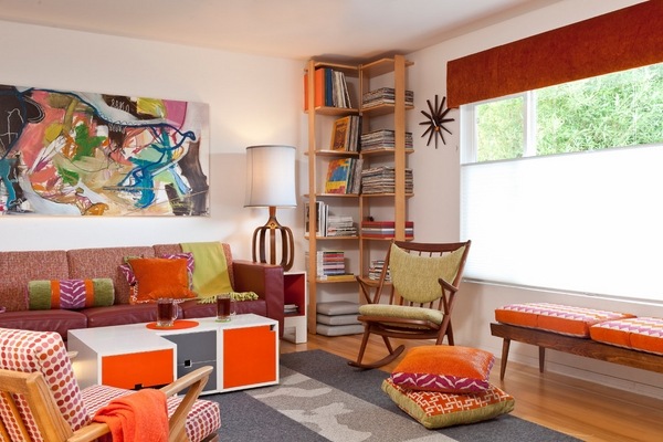 corner wall shelves design ideas open living room furniture