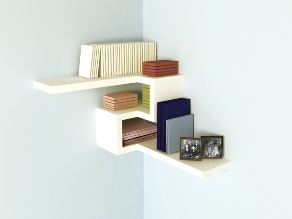 creative furniture design ideas floating small bookshelf