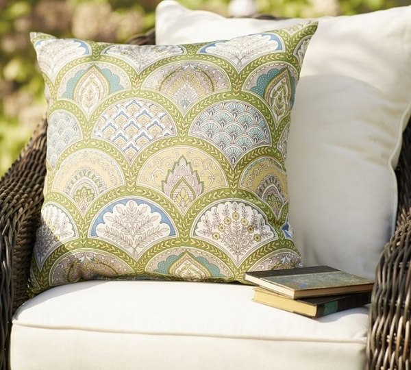 decorating ideas garden furniture chair outdoor pillow pattern