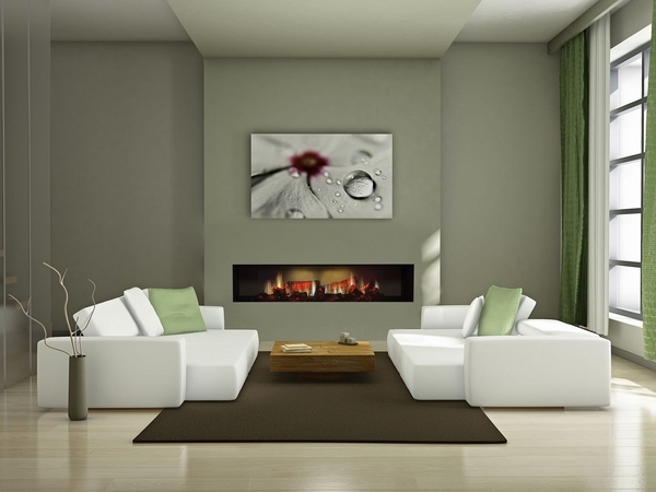 electric fireplaces insert modern design ideas contemporary home interior